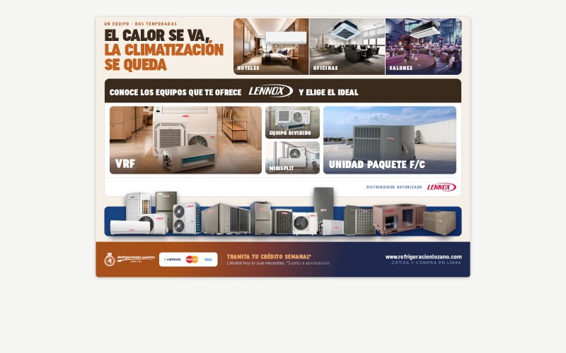 Refrigeración Lozano — pieza de revista, agosto 2026